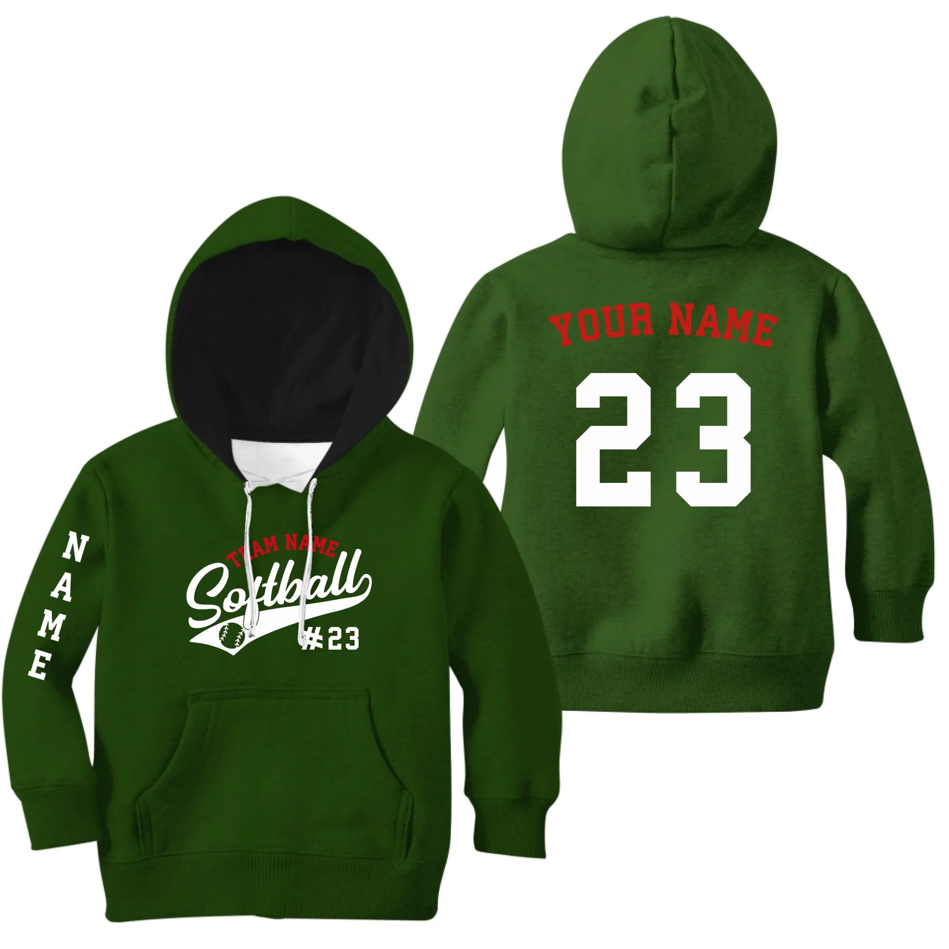 Green Kids-Hoodie
