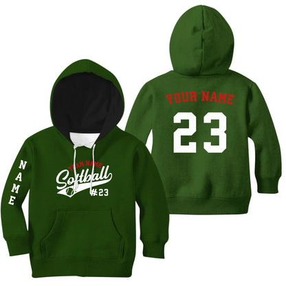 Green Kids-Hoodie