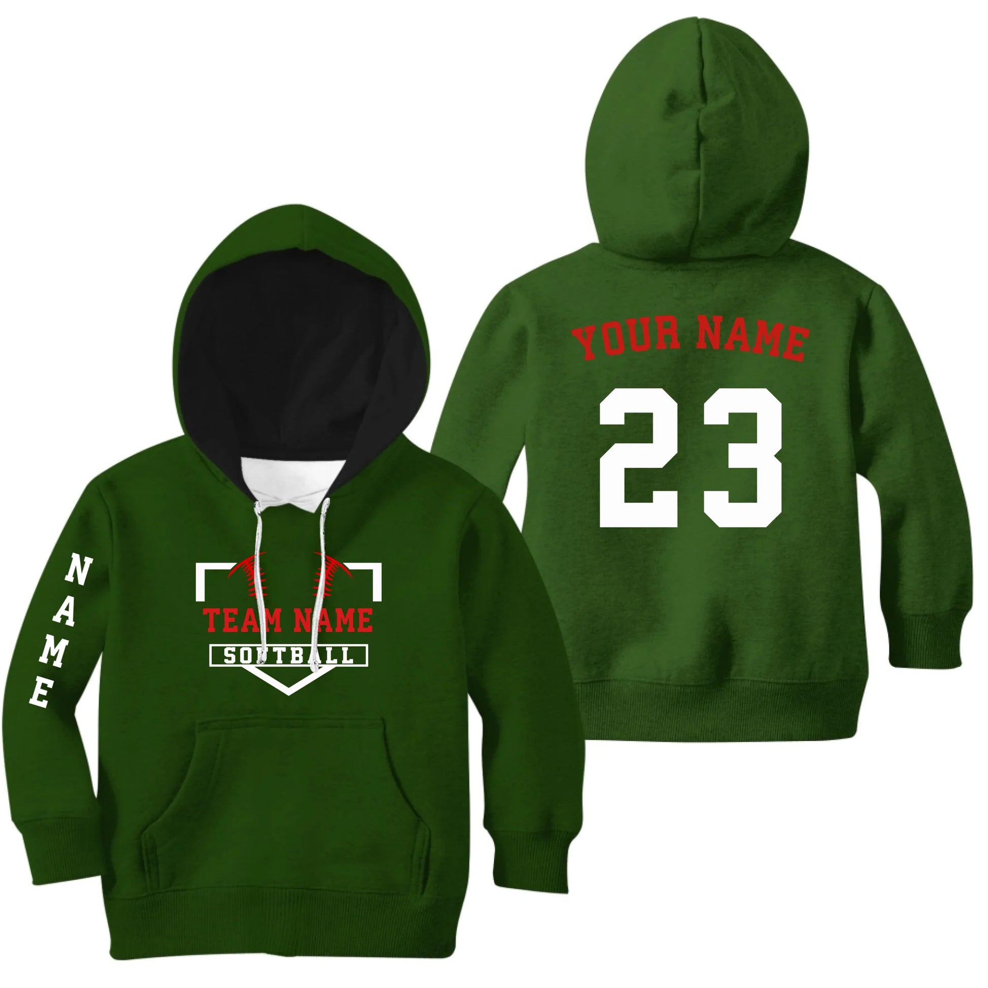 Green Kids-Hoodie