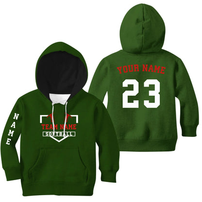 Green Kids-Hoodie