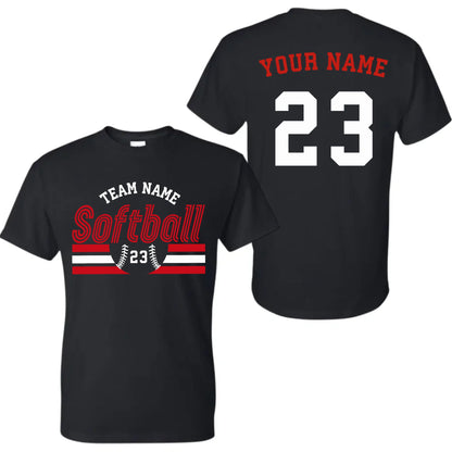 black t-shirt mk