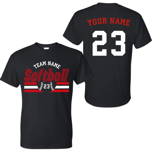 black t-shirt mk