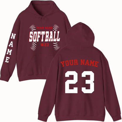 New Hoodie-Maroon