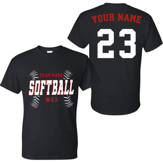 black t-shirt mk