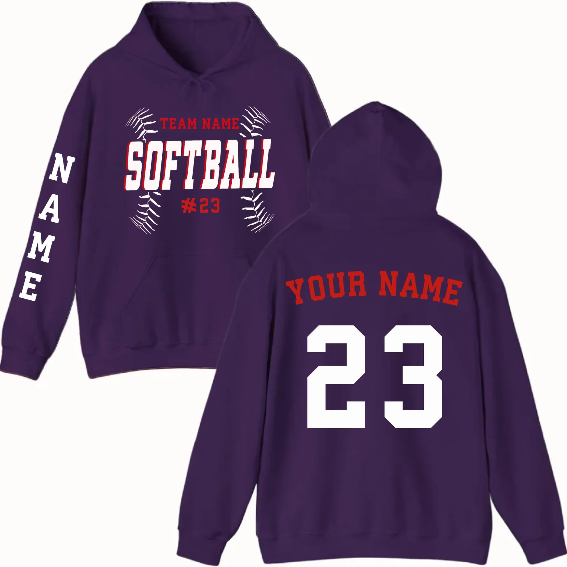 New Hoodie-Purple