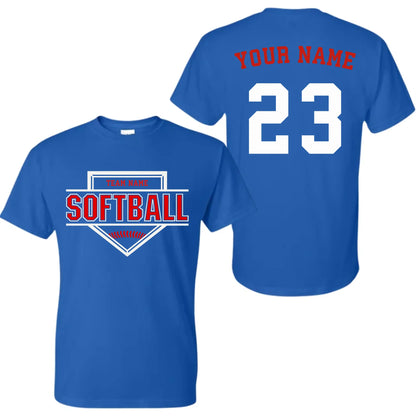 Blue t-shirt mk