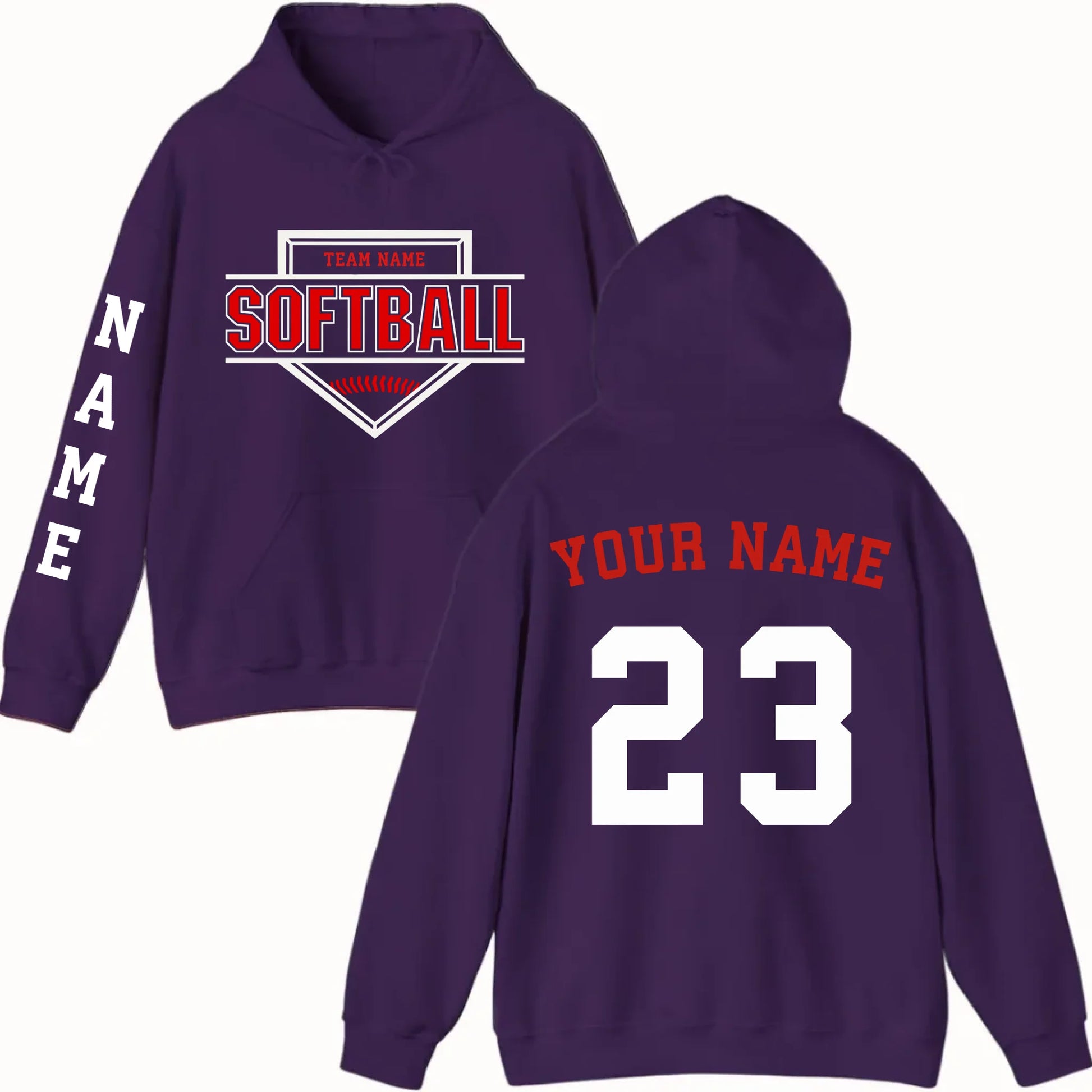 New Hoodie-Purple