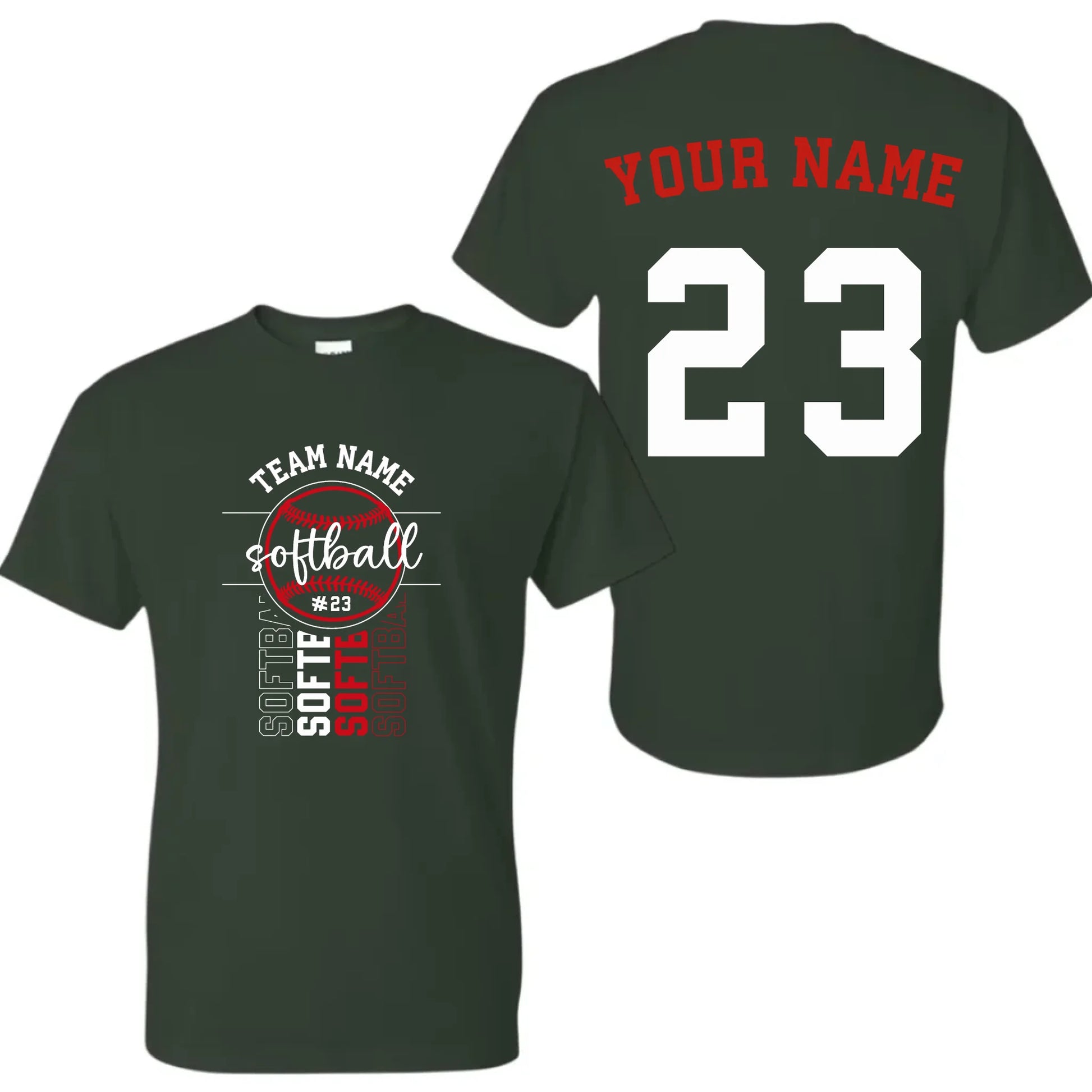 forest green t-shirt mk