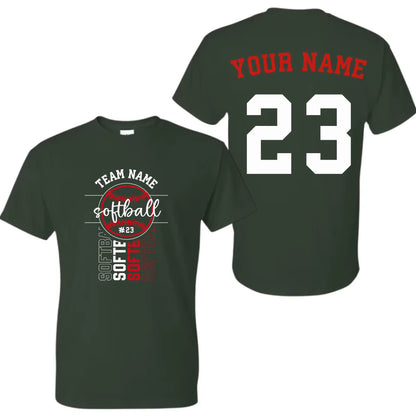 forest green t-shirt mk