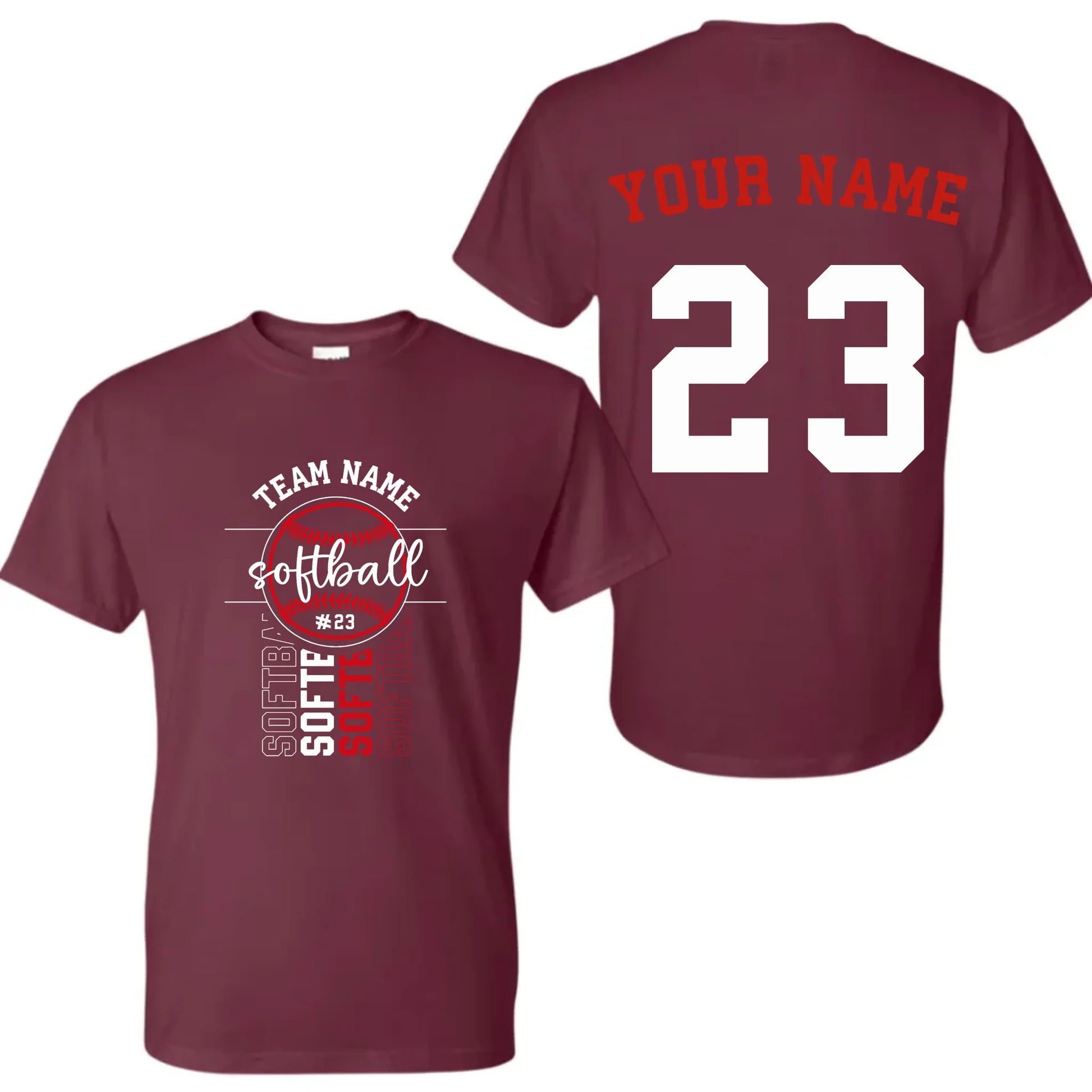 Maroon-mk-t-shirt