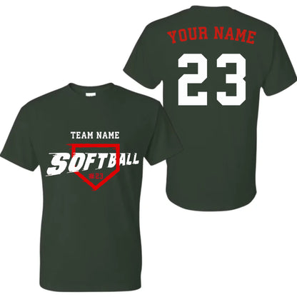 forest green t-shirt mk