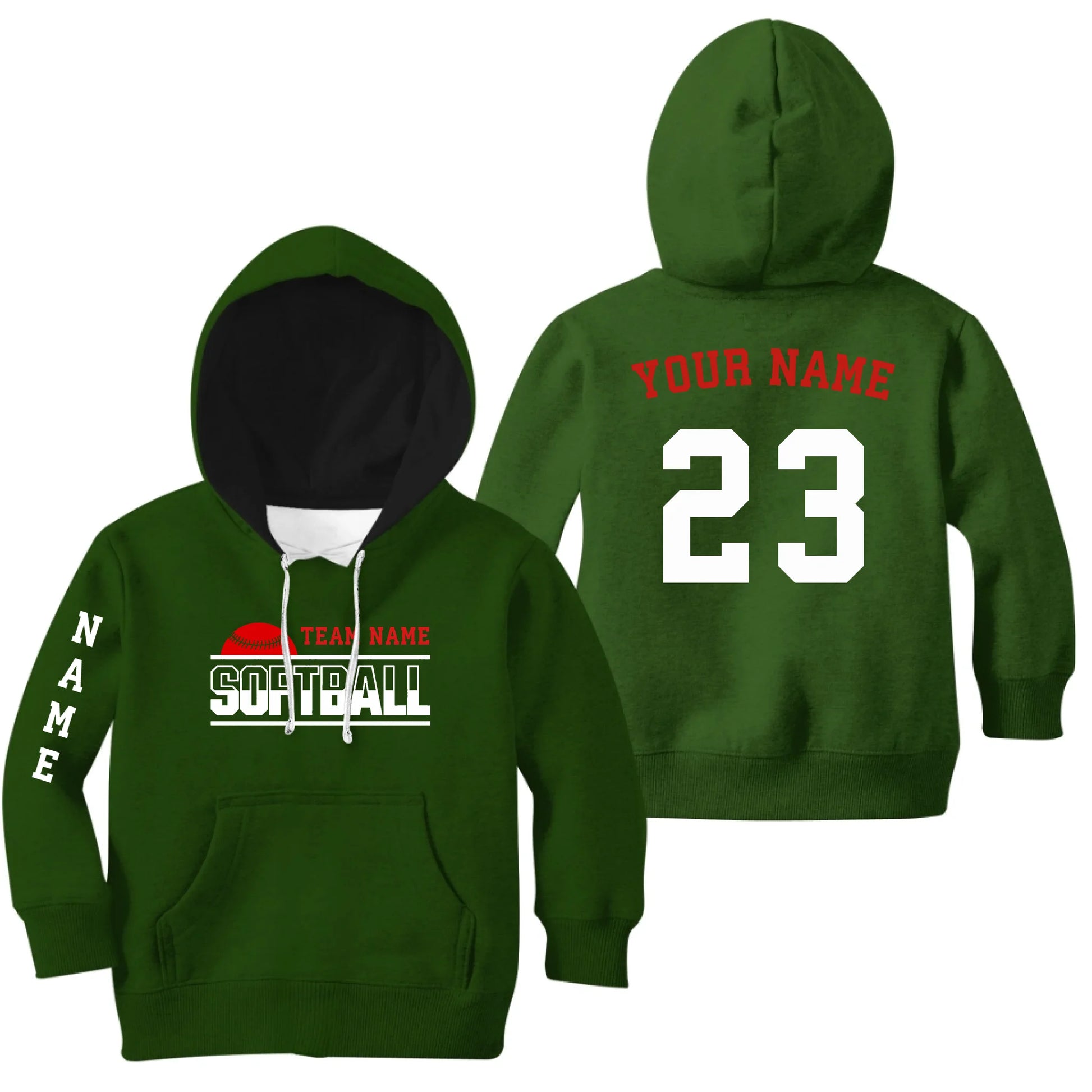 Green Kids-Hoodie