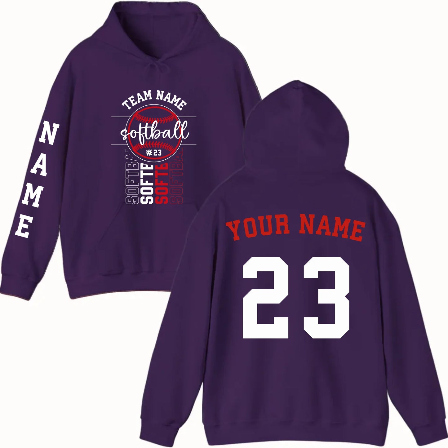 New Hoodie-Purple