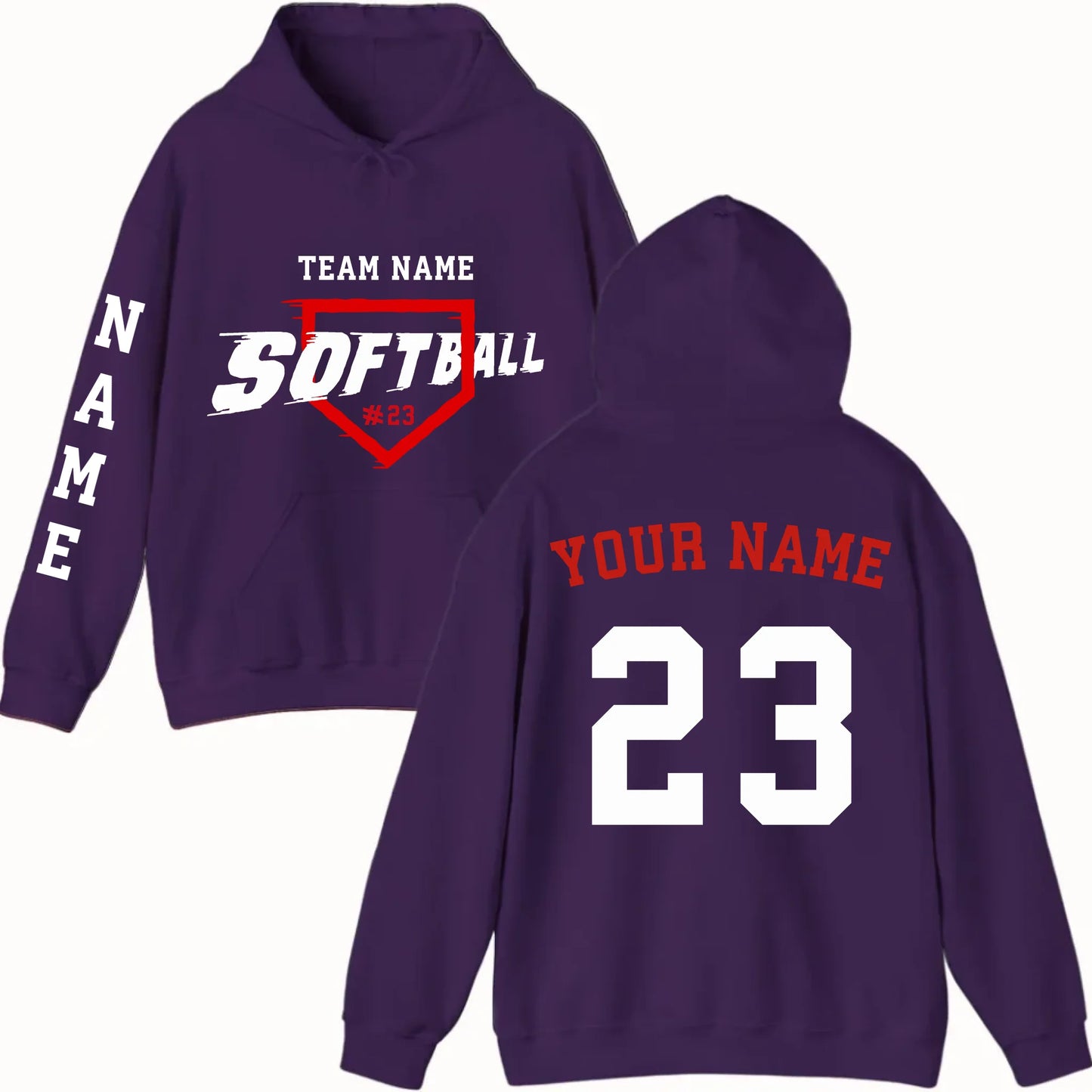 New Hoodie-Purple
