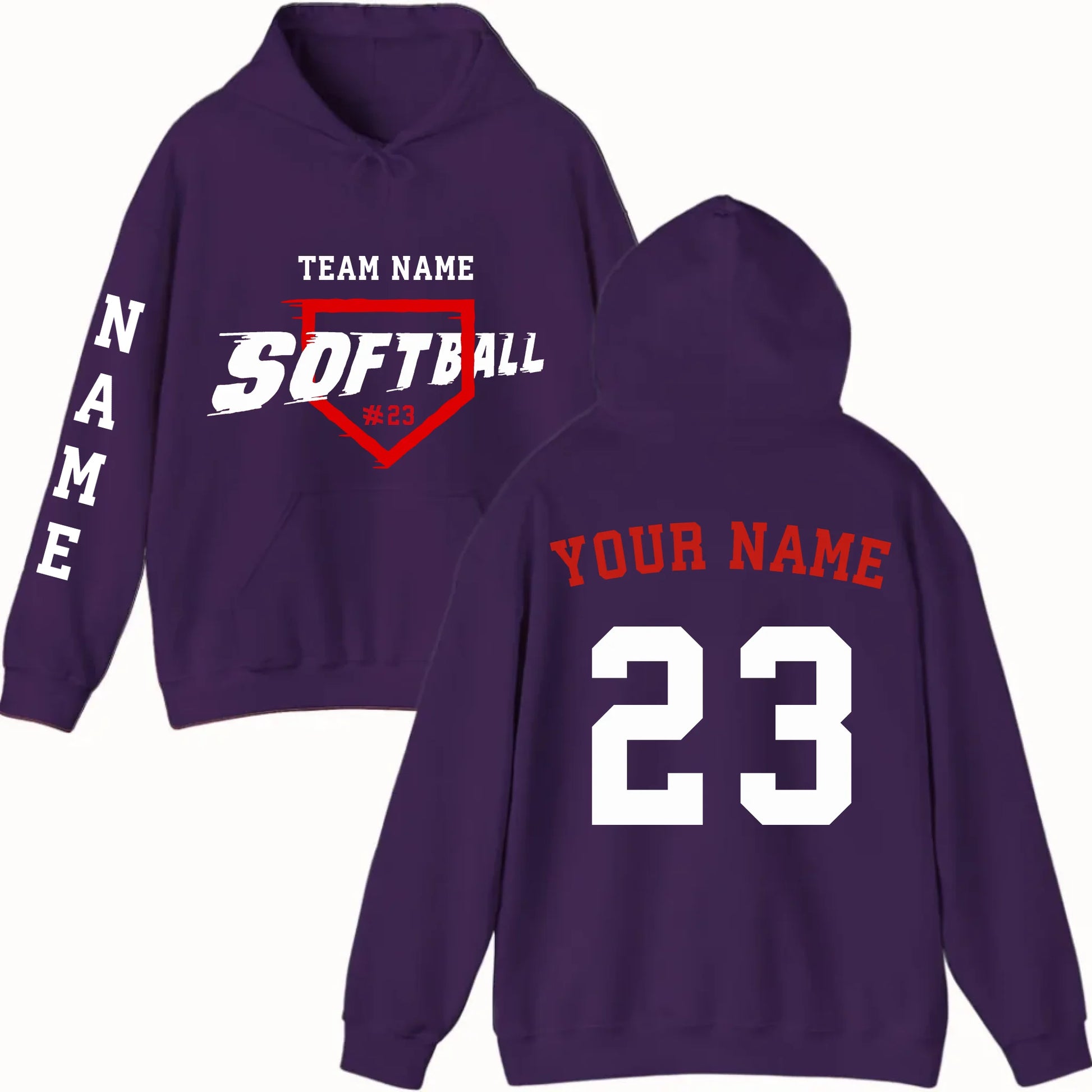 New Hoodie-Purple
