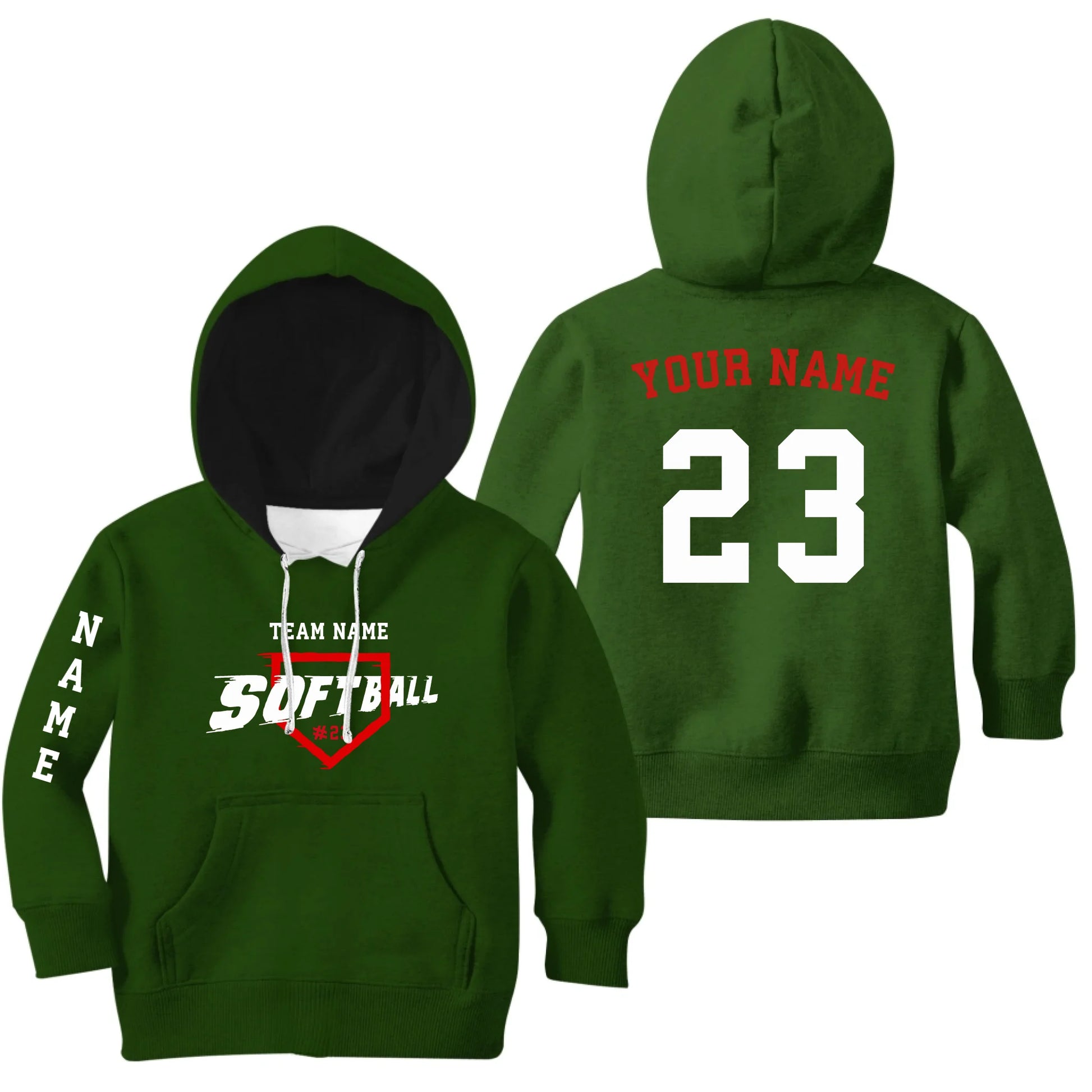 Green Kids-Hoodie