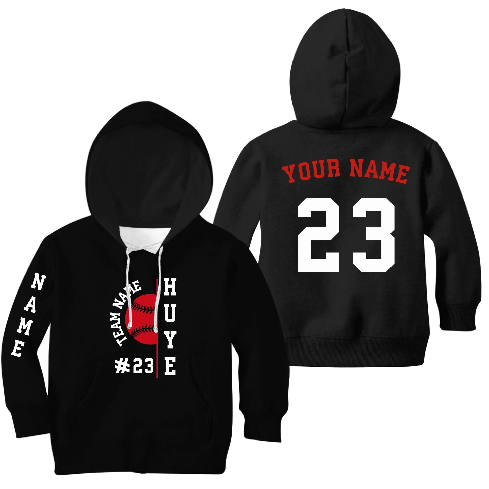 Kids Black Hoodie