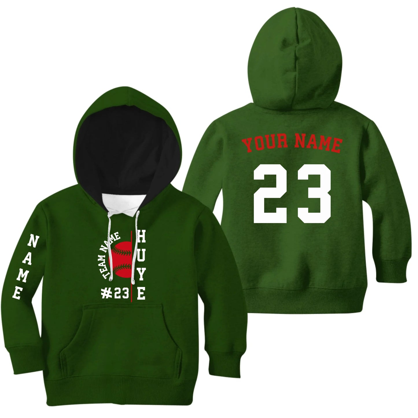 Green Kids-Hoodie
