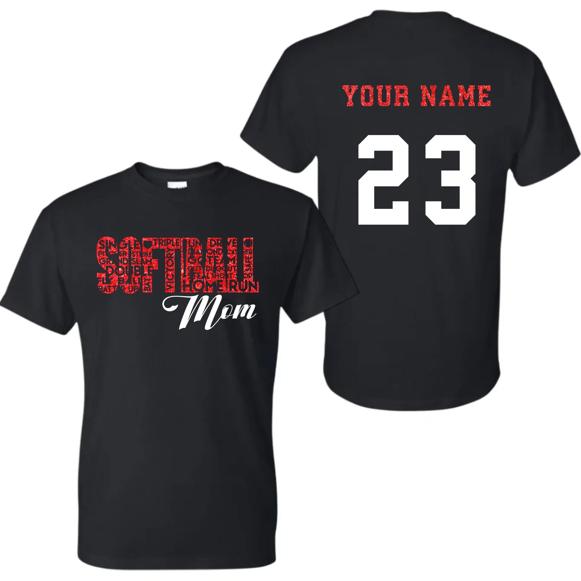 black t-shirt mk