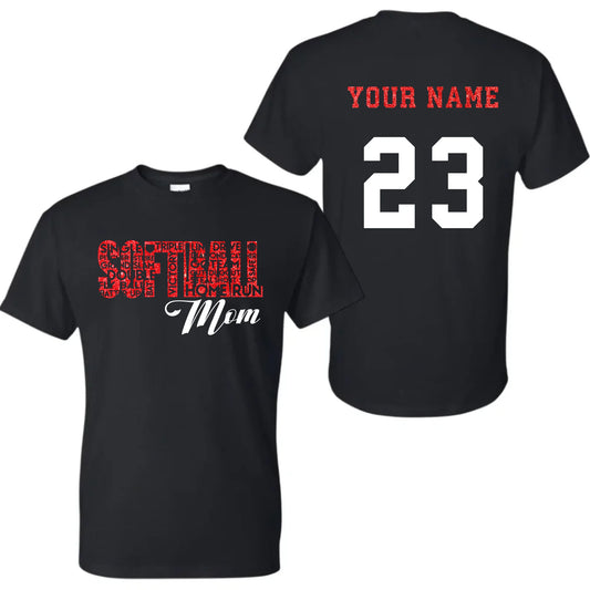 black t-shirt mk