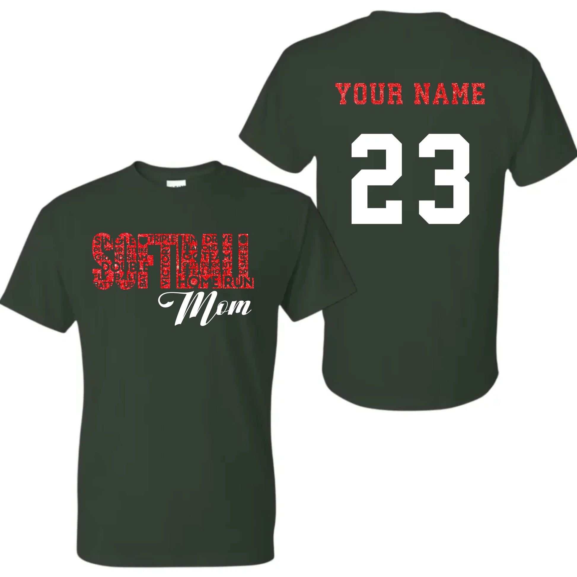 forest green t-shirt mk