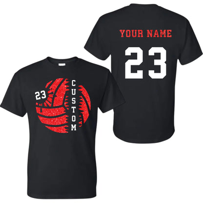 black t-shirt mk