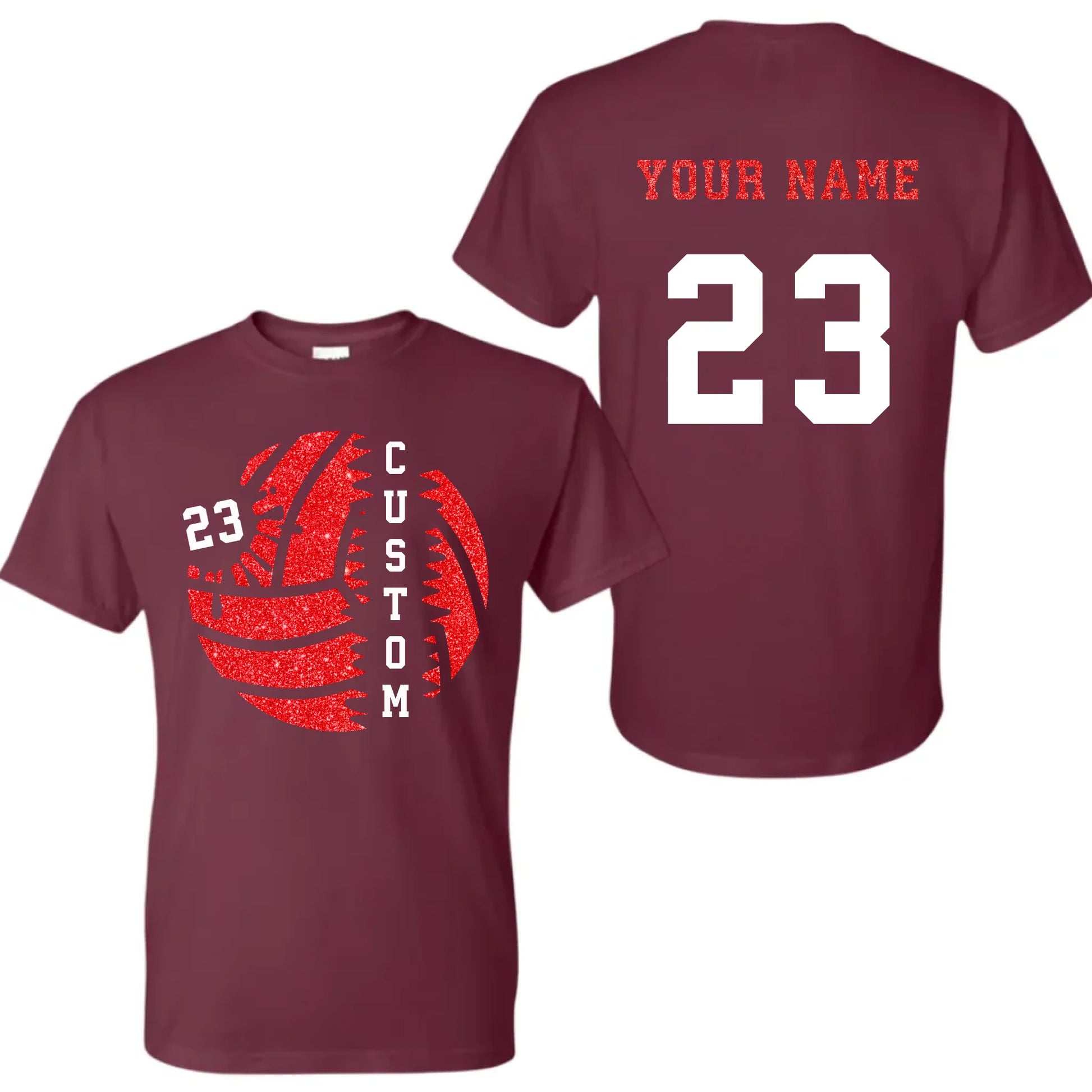Maroon-mk-t-shirt