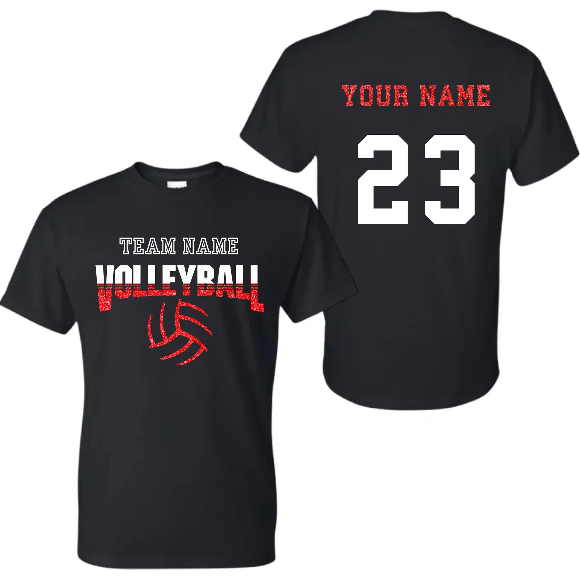 black t-shirt mk