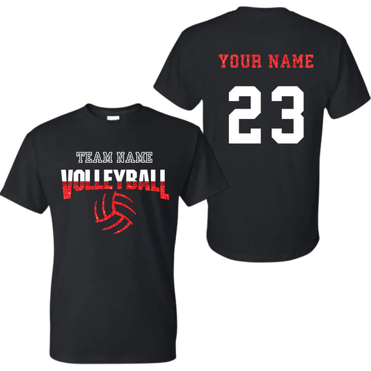 black t-shirt mk