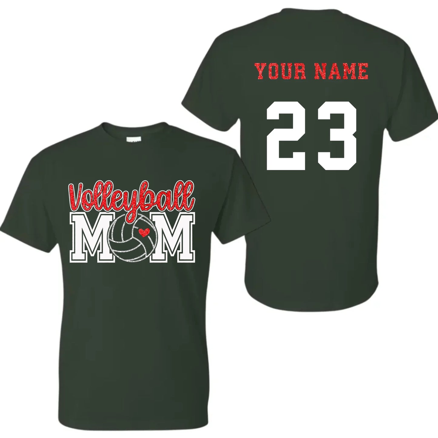 forest green t-shirt mk