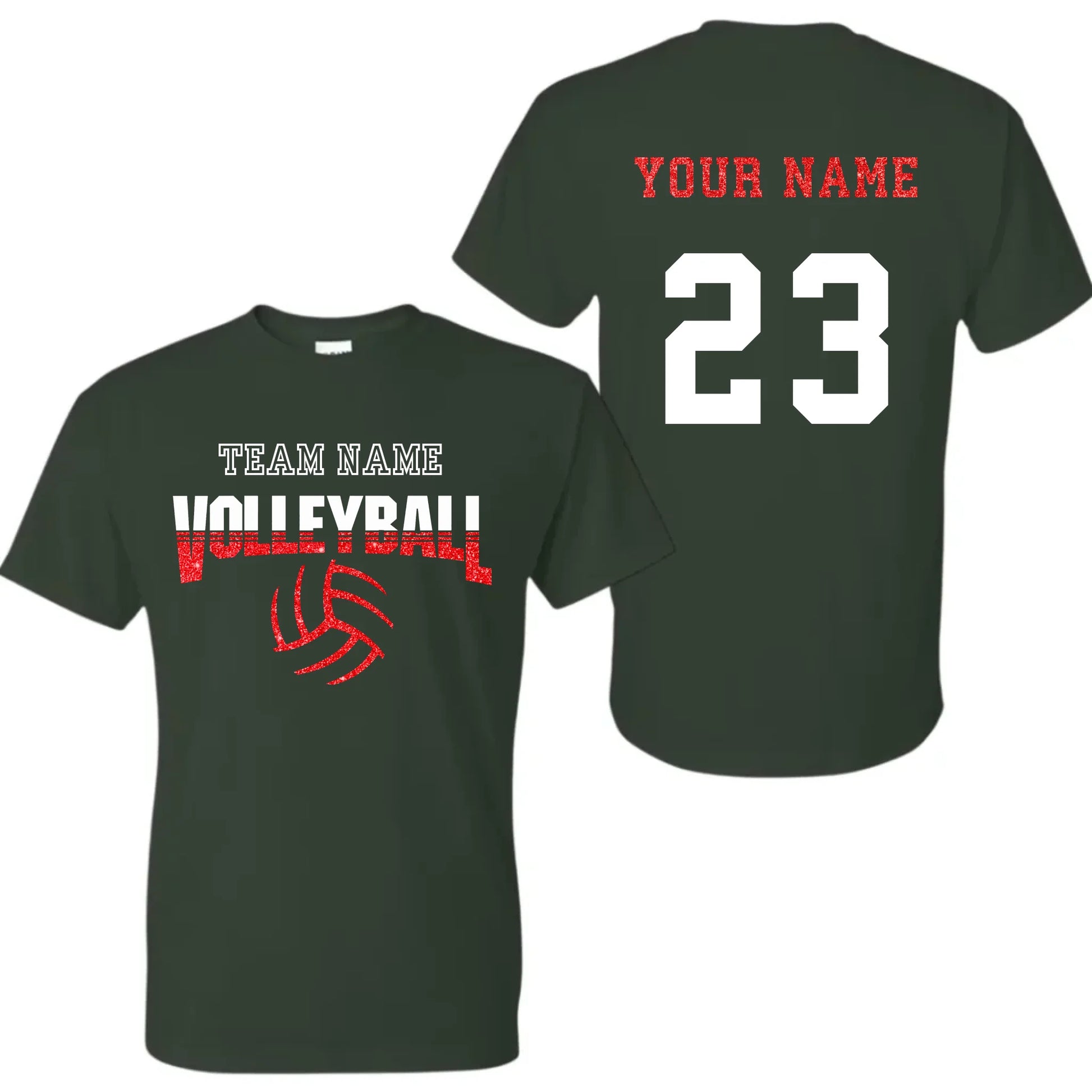 forest green t-shirt mk