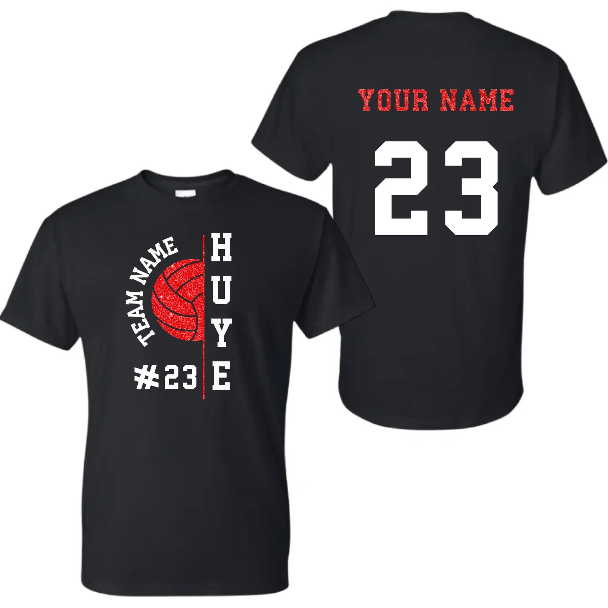 black t-shirt mk