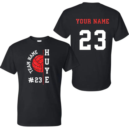 black t-shirt mk