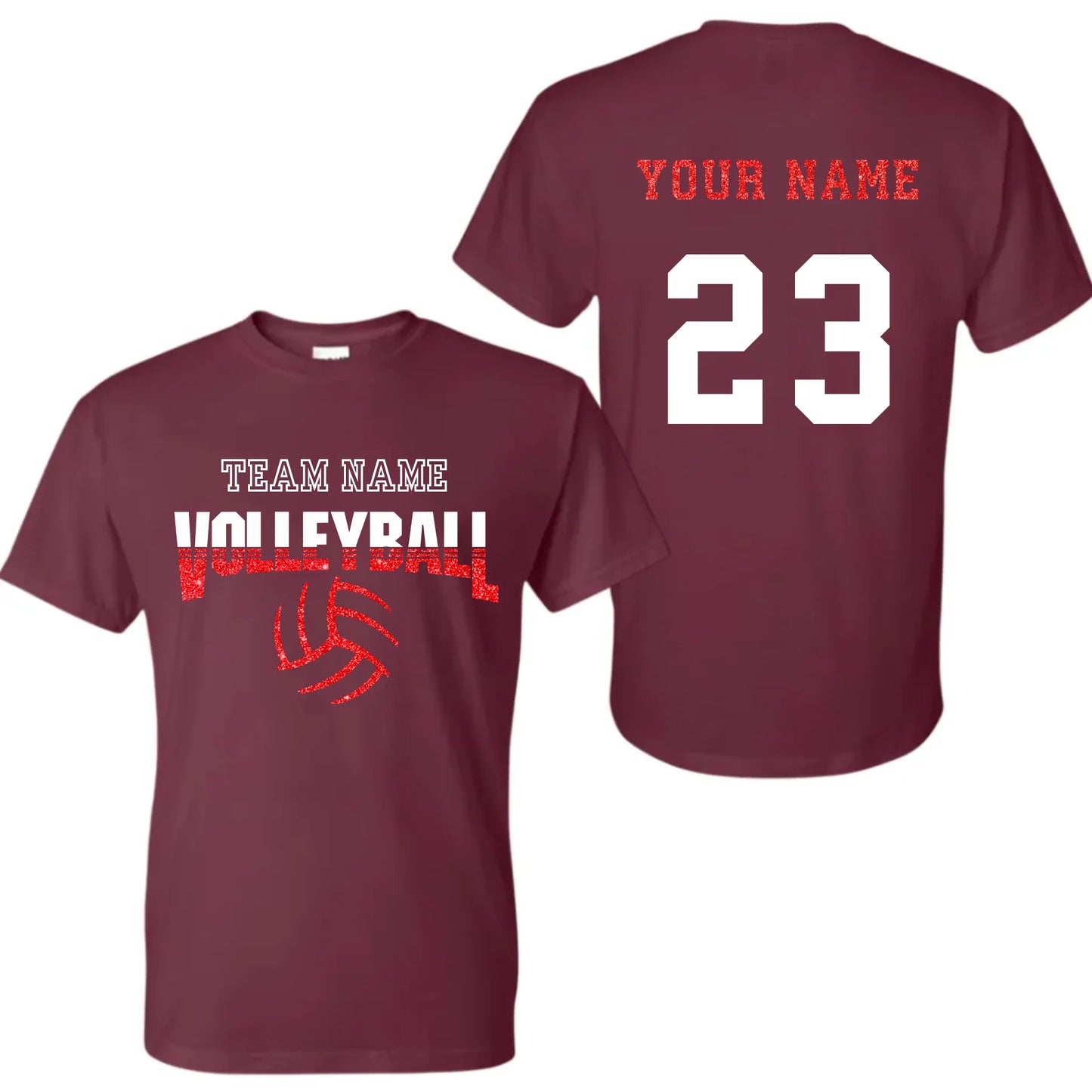 Maroon-mk-t-shirt
