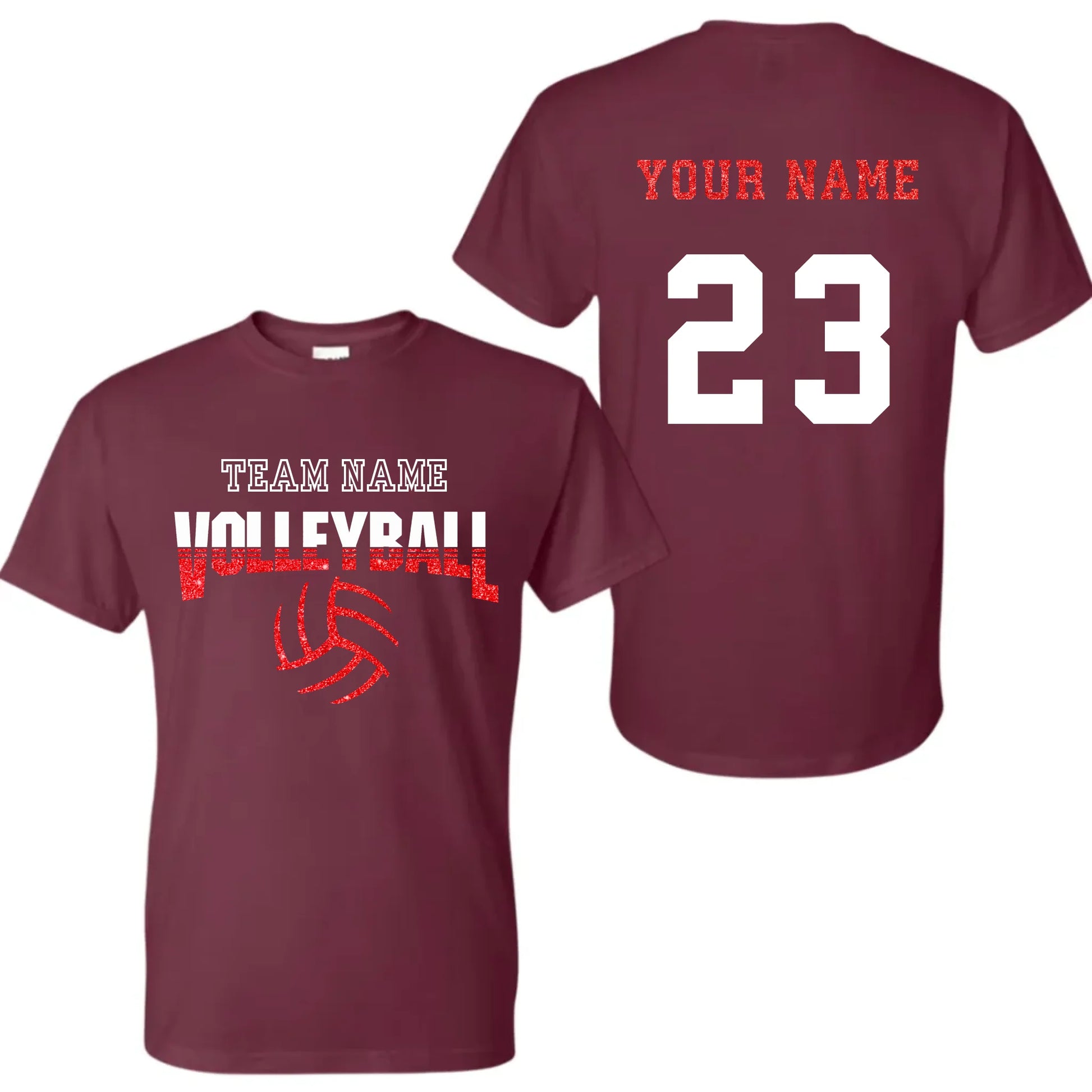 Maroon-mk-t-shirt