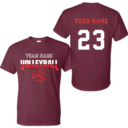 Maroon-mk-t-shirt