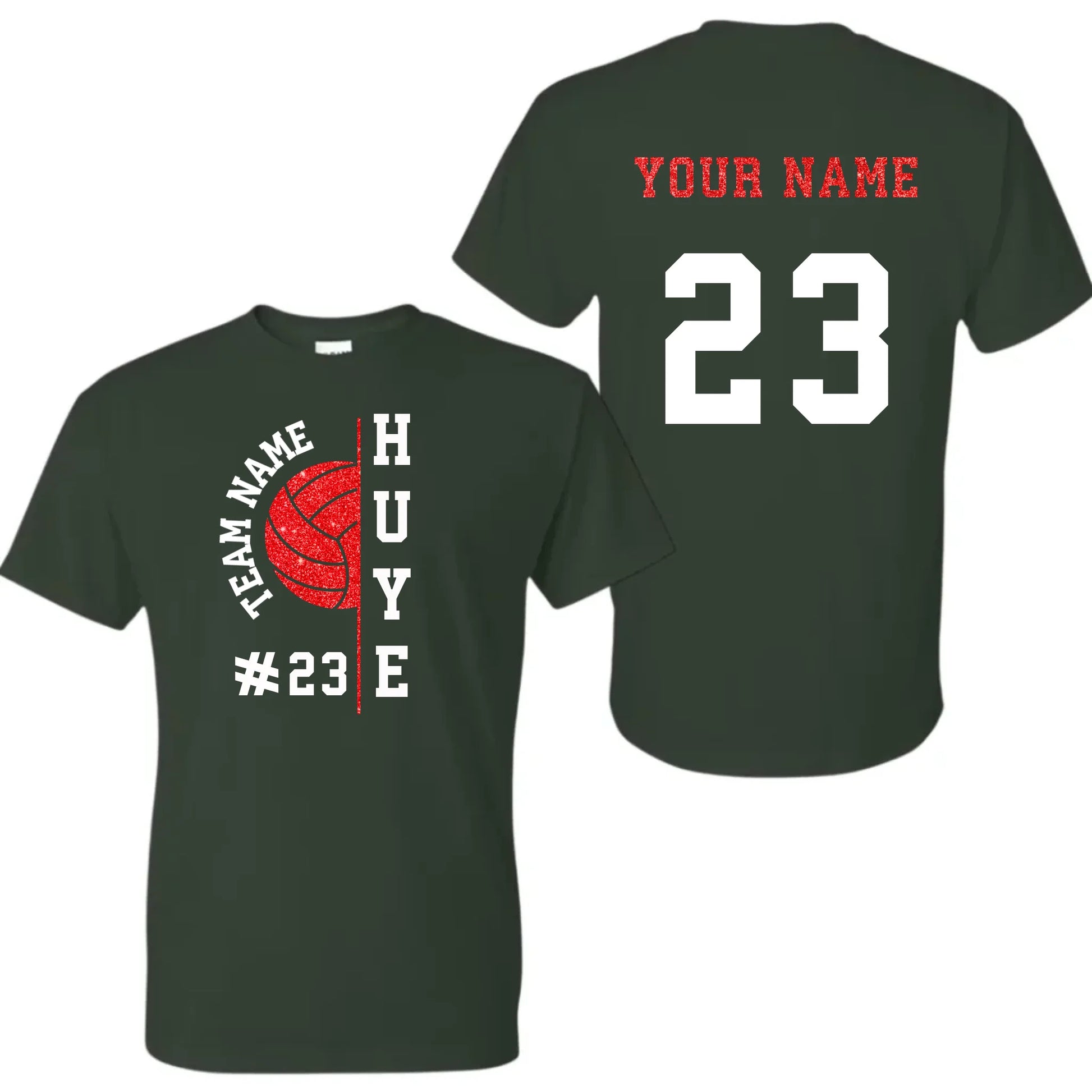 forest green t-shirt mk