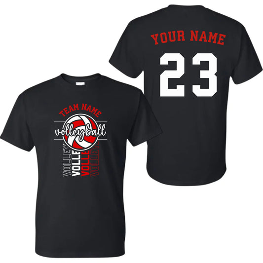 black t-shirt mk