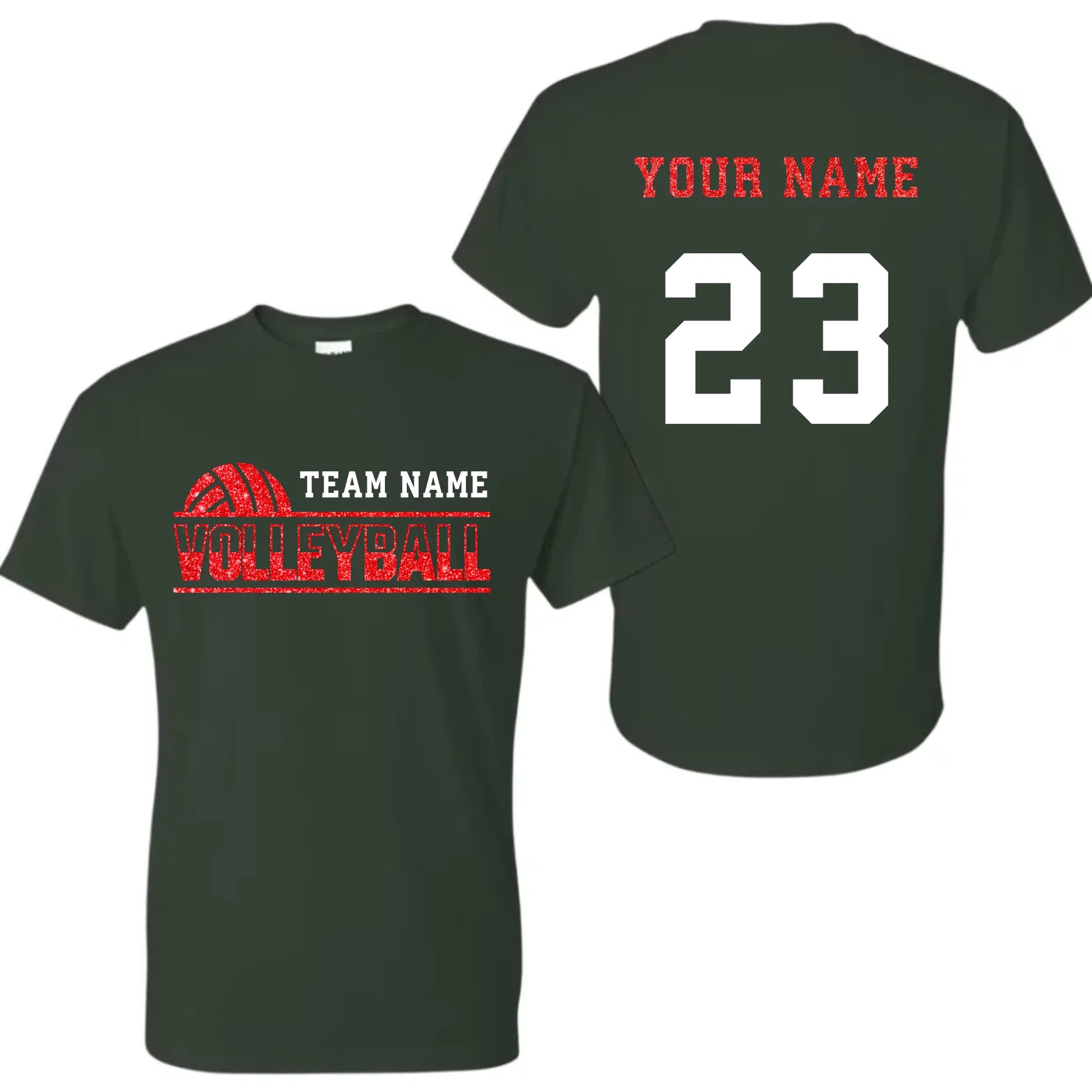 forest green t-shirt mk