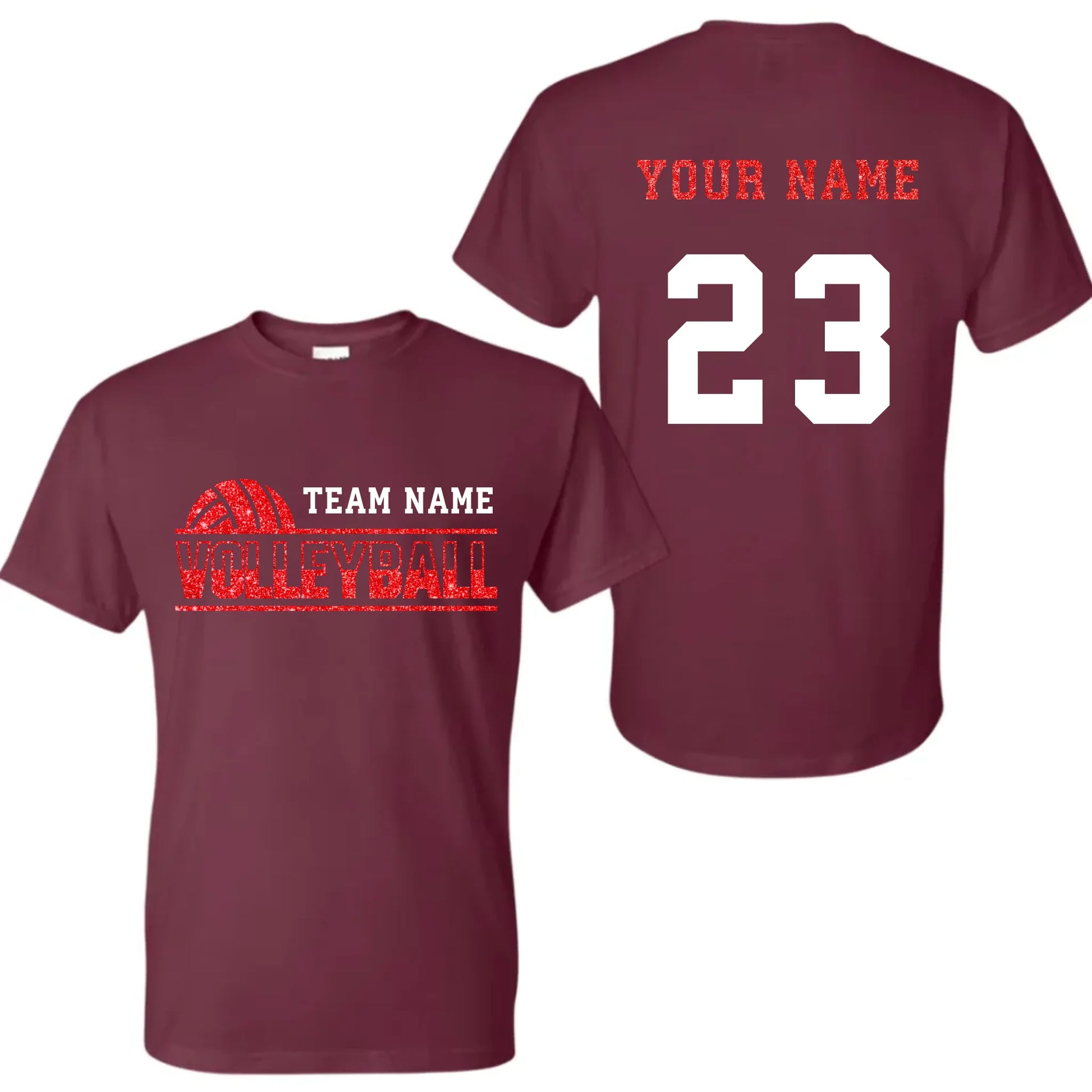 Maroon-mk-t-shirt