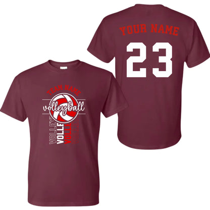 Maroon-mk-t-shirt