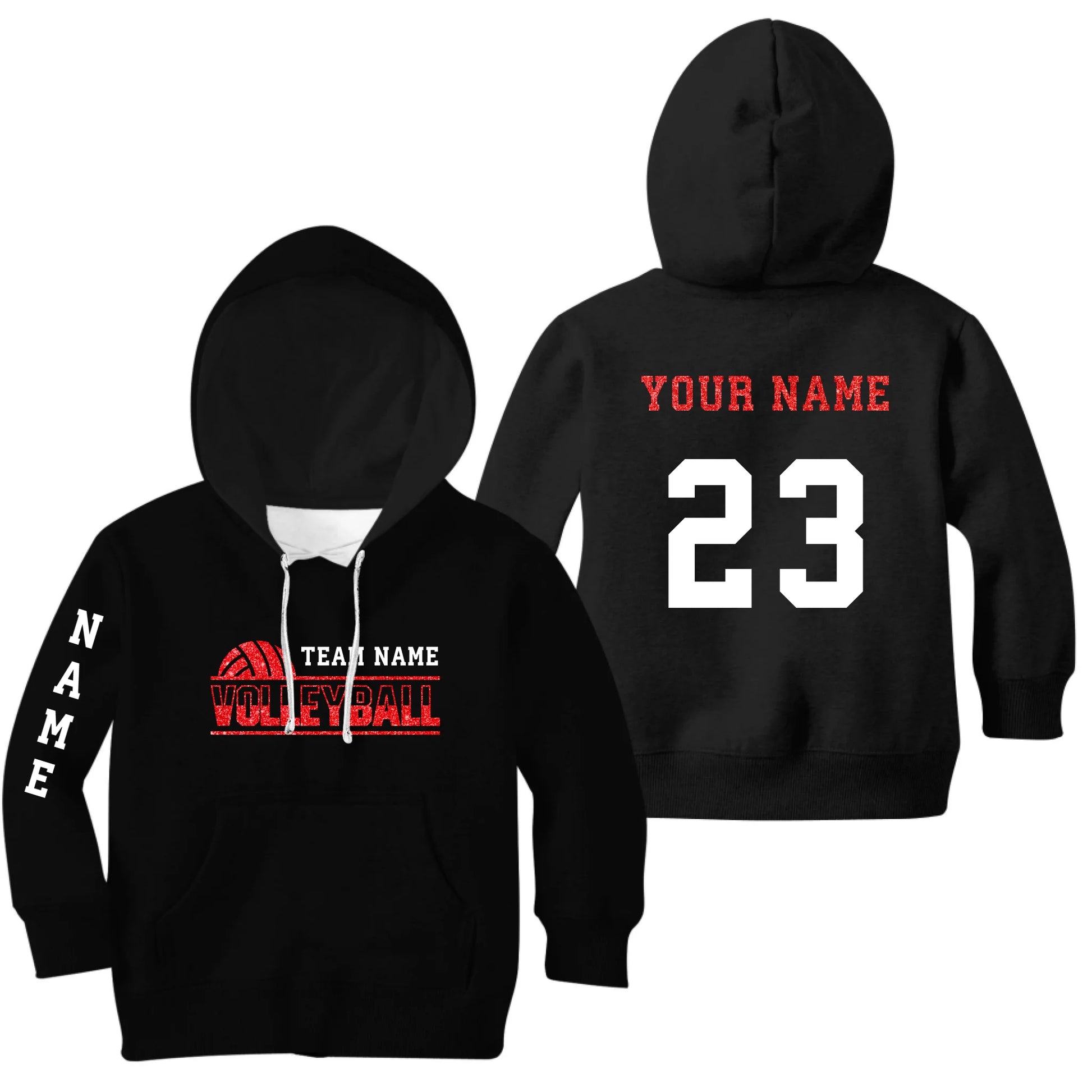Kids Black Hoodie
