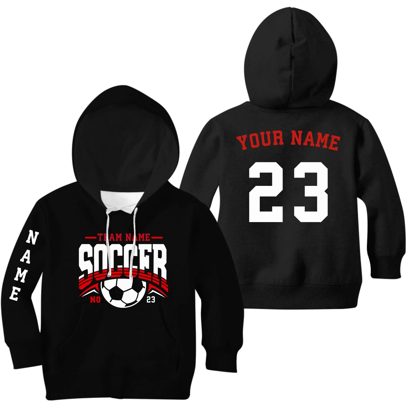 Kids Black Hoodie