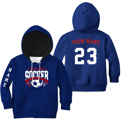 Kids Hoodie-Navy