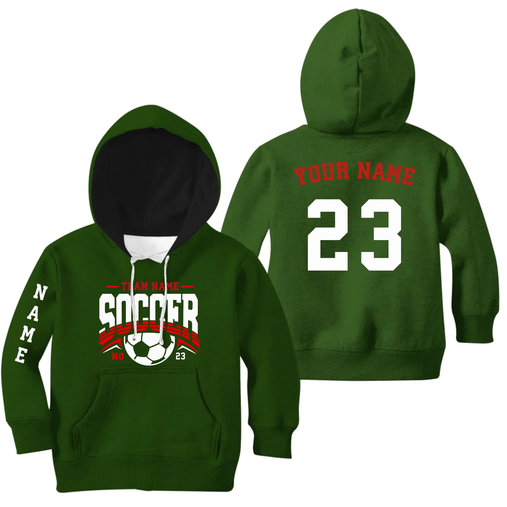 Green Kids-Hoodie
