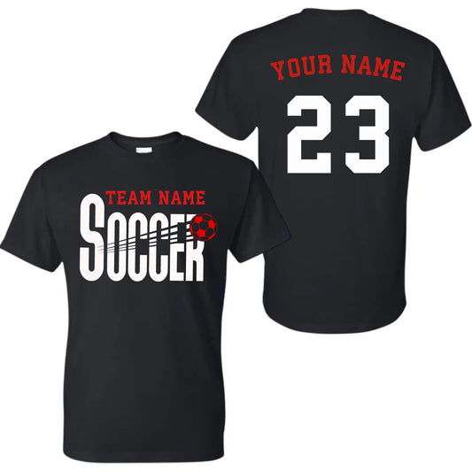 black t-shirt mk