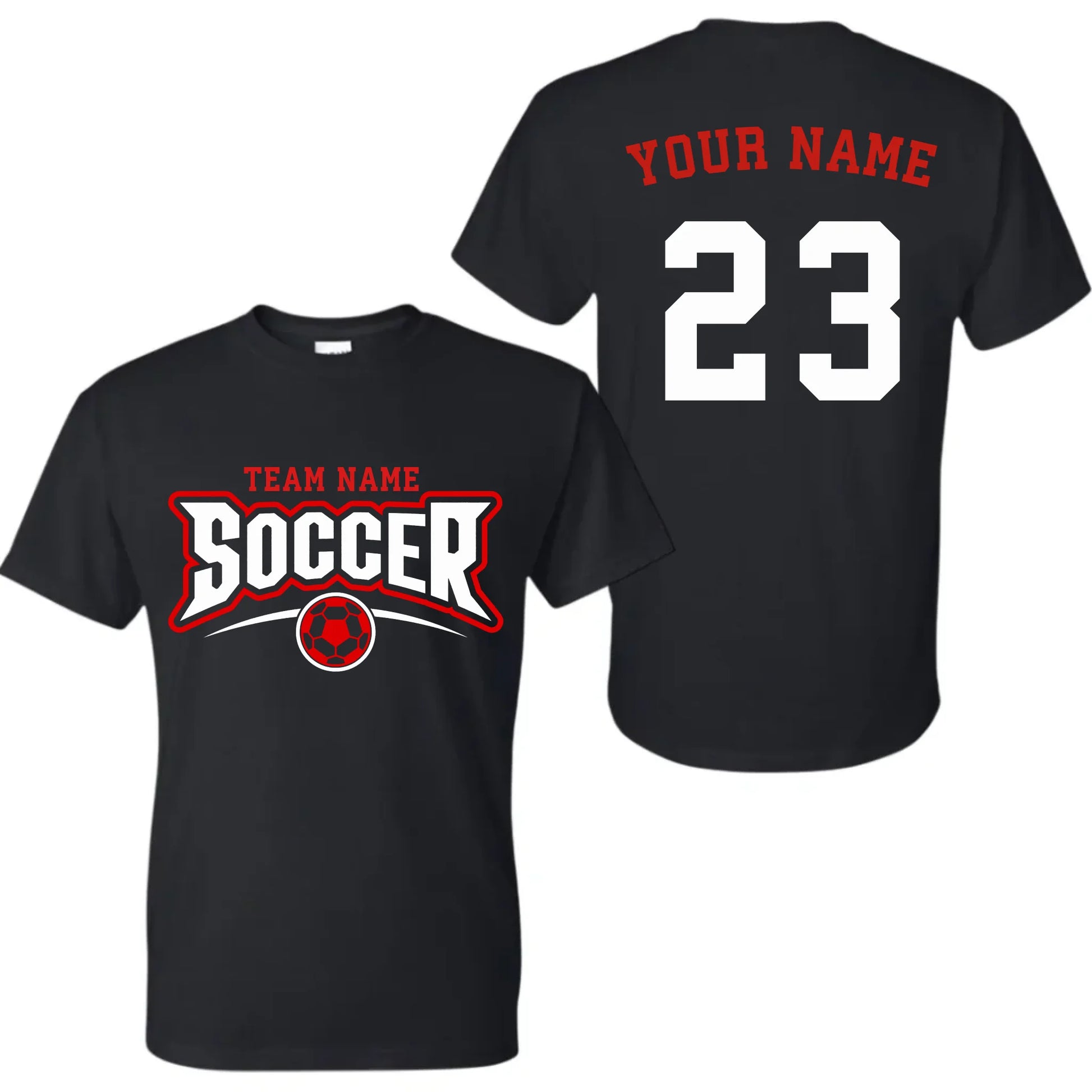 black t-shirt mk