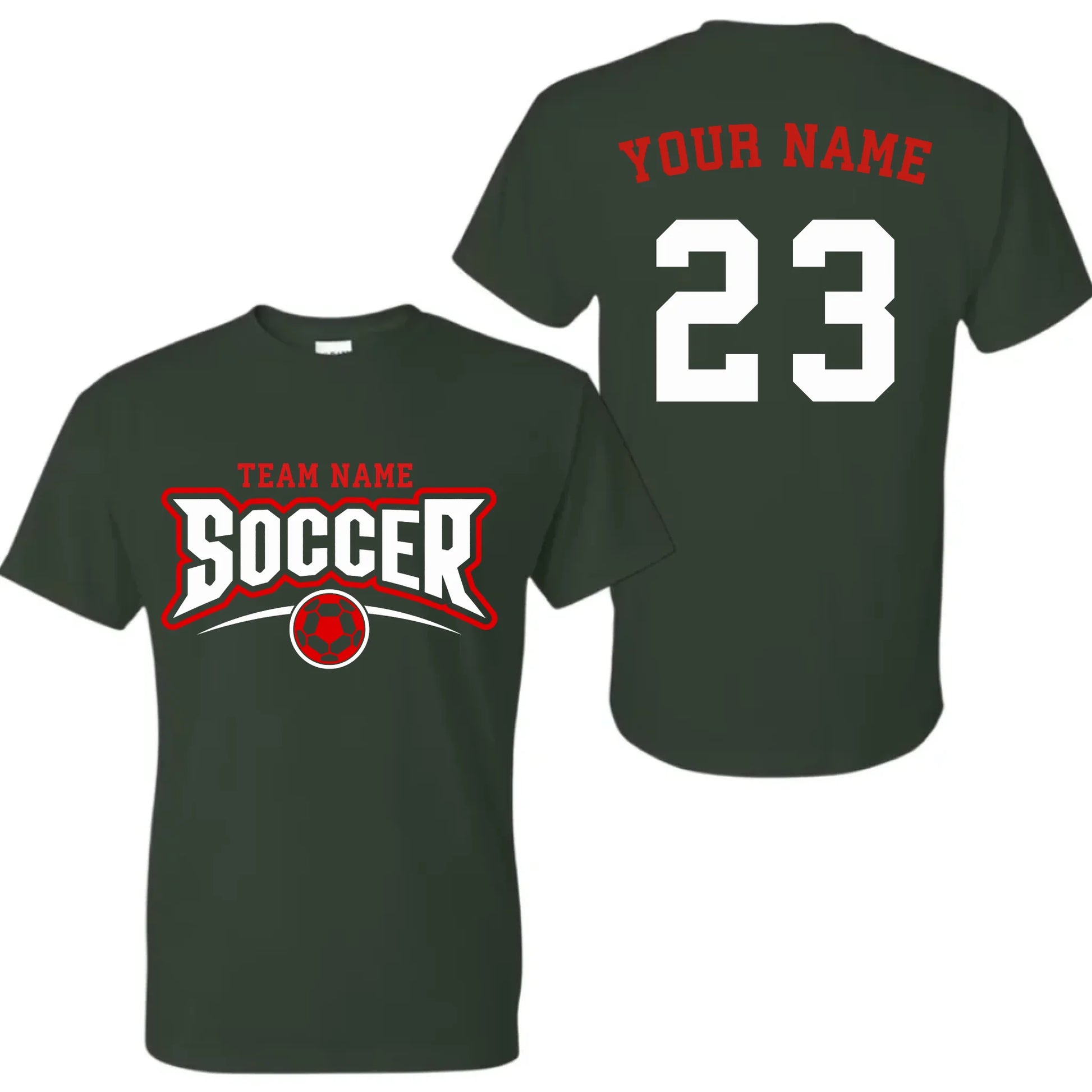 forest green t-shirt mk