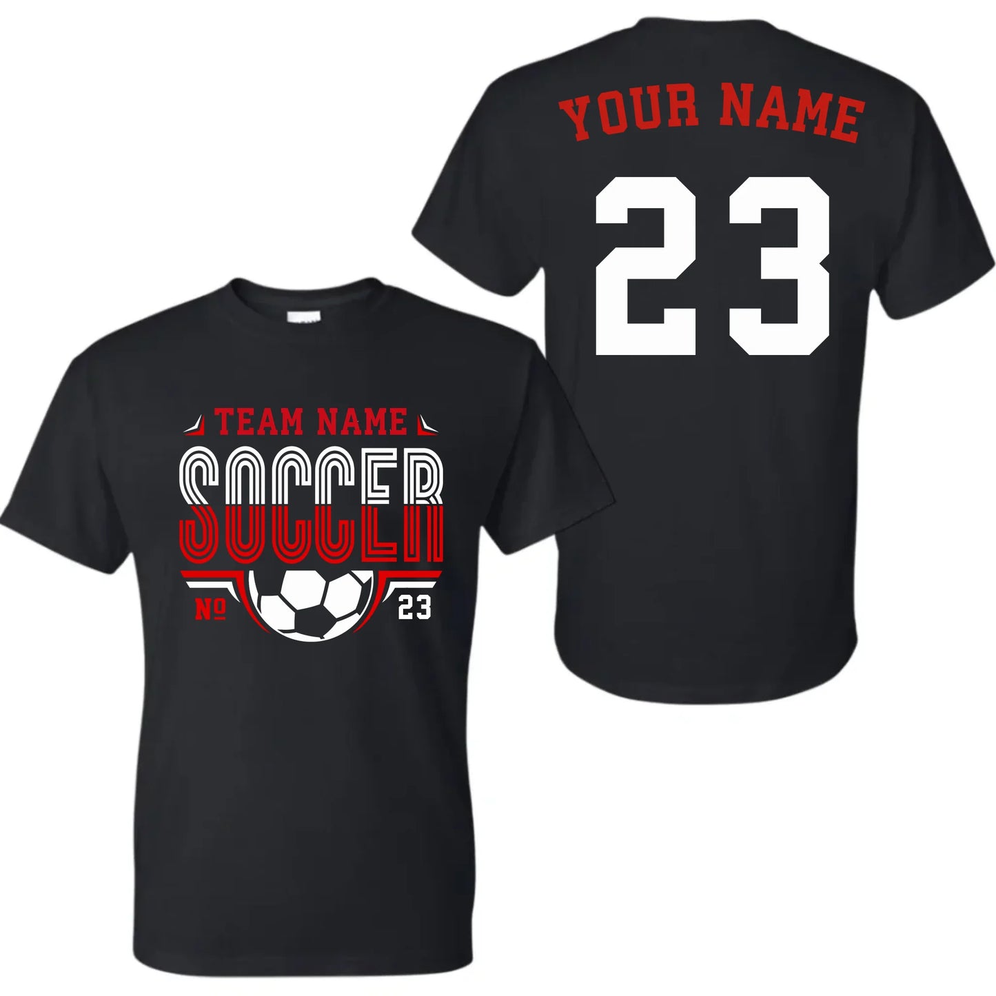 black t-shirt mk