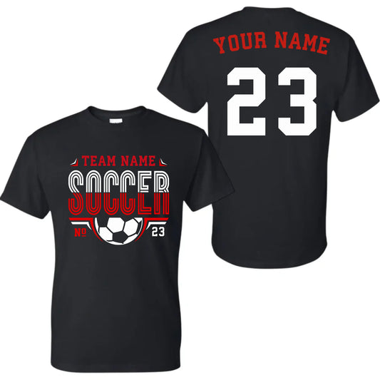 black t-shirt mk